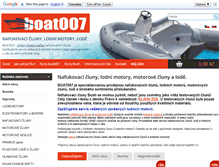 Tablet Screenshot of boat007.cz